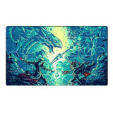 Tapete Juego Mágico Oscuro Dragón Rosa Negra Mouse Pad Tcg