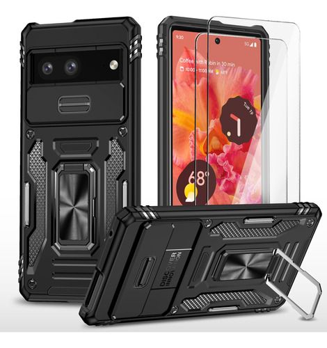 Rudo Uso Funda Case Para Google Pixel 7 8 Pro 7a + 2 Mica