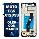 Modulo Motorola Moto E6s Xt2053 Con Marco Cal Original Oled