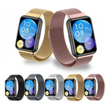 2 Piezas Correa Metal Compatible Con Huawei Watch Fit 2