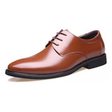 Elegantes Zapatos De Vestir Negros Y Marrones Para Hombre