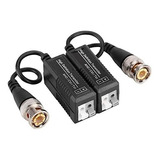 20 Pares Video Balun Cámaras Seguridad Hasta 600mt 1080 720