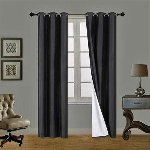 Cortinas Blackout Largas 2m De Ancho X 2.40cm De Largo