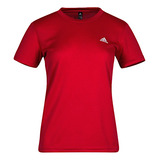 T-shirt Dama adidas Gb8061 Poliéster Rojo