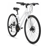 Bicicleta Para Mujer 700c Turbo Urban Quotidien 21v Disco Bl Color Blanco Tamaño Del Cuadro M