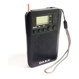 Radio Portatil Daza Dzkd1219bk