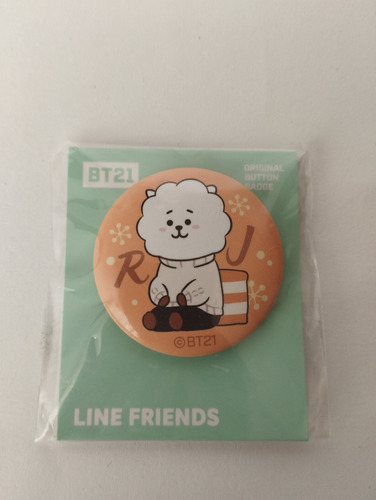 Pin Bts Bt21 Tinytan Original 