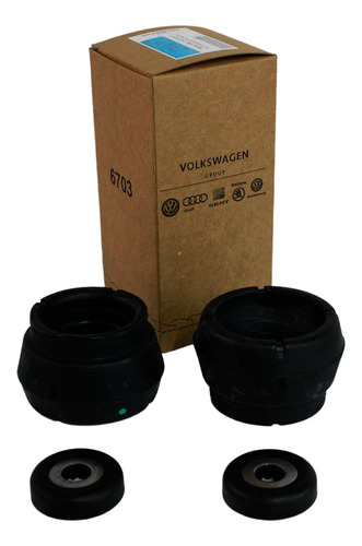 Kit 2 Bases Amortiguador Del Ibiza 2011 2012 2013 2014  Vw