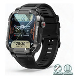 Reloj Inteligente Hombre Militar Ip68 Impermeable Andr Ios