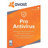 Avast Pro Antivirus 1 Usuario 1 Año
