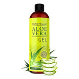 Aloe Vera Gel - 99% Organico, 12 Oz - No Xanthan, Por Lo Que