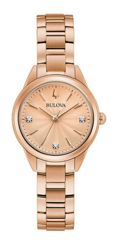 Relógio Bulova Classic Sutton Diamantes - 97p151 - Original 