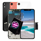 Vidro Traseiro Para iPhone XR Tampa + Lente Câmera + Display