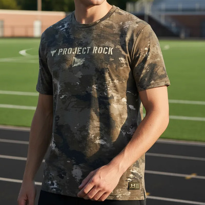 Playera Under Armour Project Rock Veterans Day Printed | Envío gratis