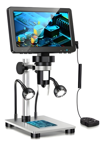 Microscópio Digital Tela Grande Ips De 10,1 Polegadas Promo