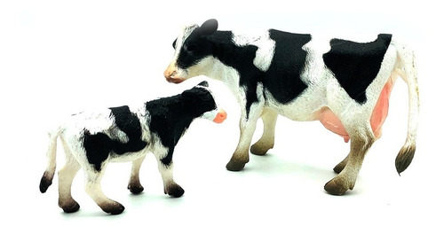 Familia De Vacas De Juguete Museo Animales De La Granja