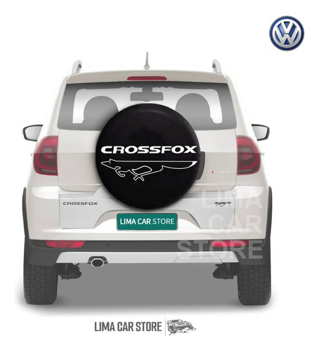 Cobertor Llanta De Repuesto Volkswagen Crossfox  Foto 2