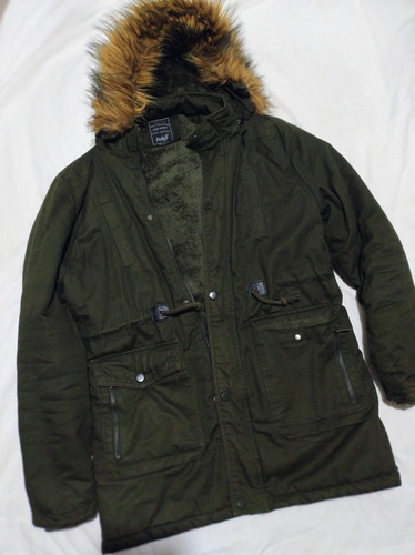 Campera Parka Con Capucha Hombre 