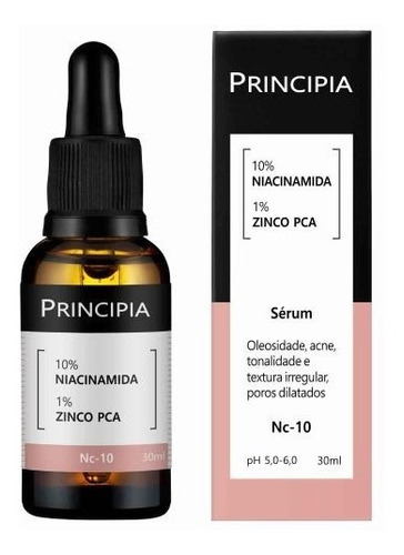 Sérum Principia 10% Niacinamida + 1% Zinco Pca