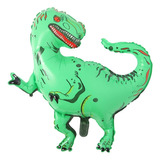  Globos Dinosaurio Tiranosaurio Rex Gigante Verde