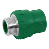 Adaptador Macho Ppr 1' Foset 49881 Color Verde