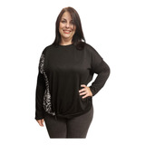 Remera Remeron Oversized De Lanilla Talles Grandes Sweater