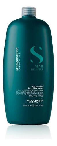 Shampoo Alfaparf Semi Di Lino Reparative En Botella De 1000ml Por 1 Unidad