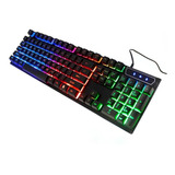 Teclado Gamer Led+mouse Gamer Oferta Box