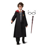 Combo De Disfraces De Harry Potter, Bata Con Capucha Oficial