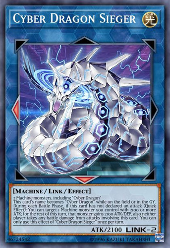 Cyber Dragón Sieger Yugioh!