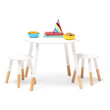 Wildkin Mesa Y Sillas Scandi Para Niños Pequeños Y Niñas.