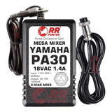 Fonte Ac 18v 1.4a Para Mesa De Som Mixer Yamaha Pa30 Mg16/4