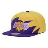 Gorra Mitchell & Ness Los Angeles Lakers Amarilla