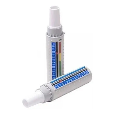 Medidor Pico Fluxo Expiratório Peak Flow Medicate + 10 Bocal | Parcelamento sem juros