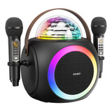 Maquina De Karaoke Para Adultos Y Ninos, Altavoz Bluetooth P
