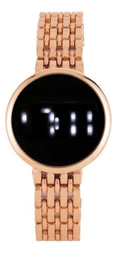 Reloj Digital Led Con Cadena De Aleación (para Mujeres)