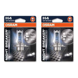 2 X Ampolletas Osram 12v Night Breaker