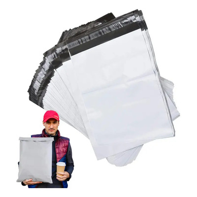 Eonspark 200 Bolsas de Paquetería Poly Flyer 20x35cm, Color Blanco, Bolsas para Empaque de E-commerce. | MercadoLibre