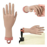 Puntas De Uñas - Acrylic Nail Practice Hand Fake Hand For Na