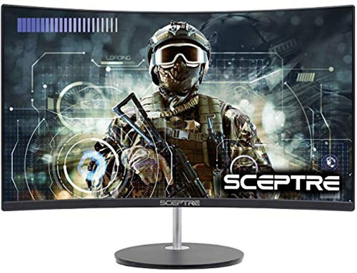 24 ''curvo Monitor Led Para Juegos