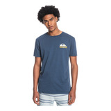 Polera Quiksilver On The Road Hombre Insignia Blue