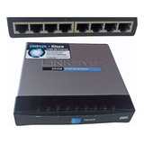 Switch Cisco 8puertos Linksys 10/100 Uso Rudo Ethernet Redes