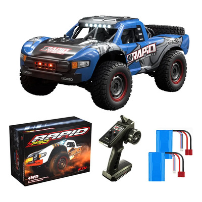 Auto A Control Remoto 1\u002F14 48km\u002Fh 4x4 Para Niños Color Azul | Envío gratis