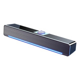 Barra De Sonido Con Cable Usb Bluetooth Subwoofer Bocinas