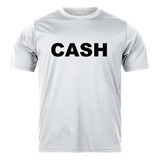 Camiseta Johnny Cash Ótima Qualidade Reforçada