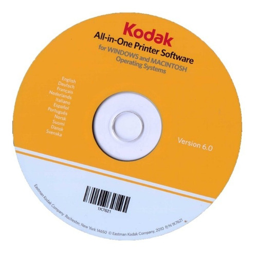 Cd Instalación Impresoras All-in-one Kodak - C-310-c-110