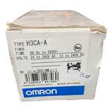 H3ca-a Omron Timer Digital 99.9s-9990hrs 11p 24-240vac/dc