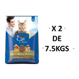 15 Kg Purina Cat Chow Atun , Pollo Y Croquetas Queso Gato1