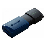 Pendrive Kingston 64gb Exodia Flash Usb 64 Gb Usb Tipo A 3.2