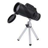 Telescopio Monocular Con Lente Óptica Hd Con Zoom 40x60+tríp